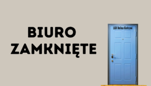 Biuro zamknięte